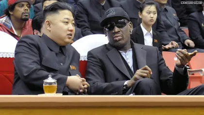 Dennis Rodman, reacţie violentă în Coreea de Nord VIDEO