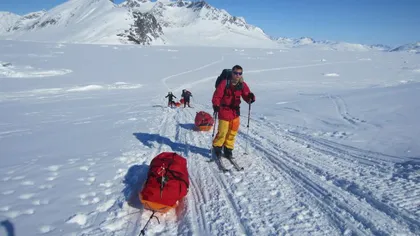 Un elev de 16 ani, cea mai tânără persoană care atinge Polul Sud