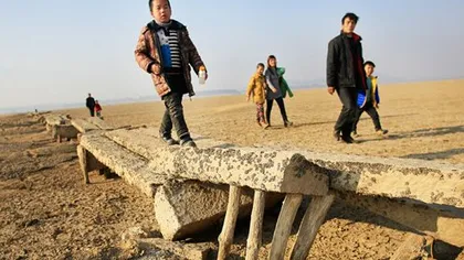 Descoperire istorică în China, după secarea celui mai mare lac cu apă dulce