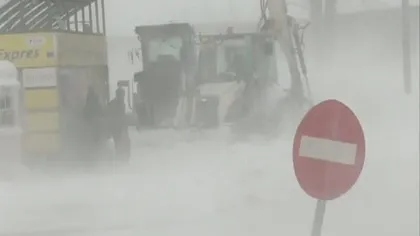 Zeci de localităţi din Brăila sunt IZOLATE din cauza zăpezii. O comună a rămas fără alimentare cu apă