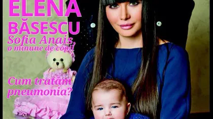 Fetiţa Elenei Băsescu, pe coperta unei reviste la doar câteva luni FOTO