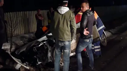 Accident TERIBIL în Vrancea. Doi tineri au ajuns în stare gravă la spital