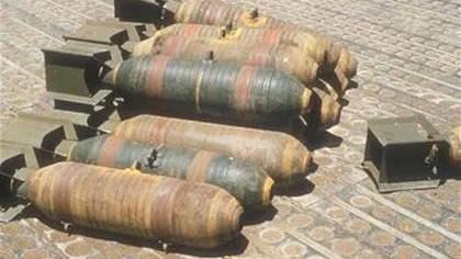 Armata siriană utilizează un nou tip de BOMBE CU FRAGMENTAŢIE mai puternice