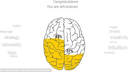 Test: Află care este emisfera ta cerebrală dominantă şi cum te influenţează
