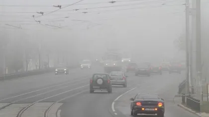 COD GALBEN de ceaţă pe autostrada A2. Avertisment pentru şoferi