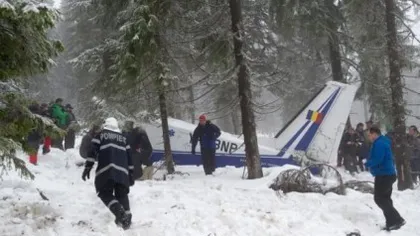 Copilotul rănit în accidentul aviatic din Apuseni, audiat de procurori