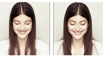 Proiect inedit de fotografie: Cum ar arăta oamenii dacă ambele jumătăţi ale feţei ar fi identice FOTO