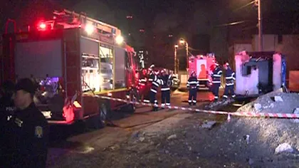 Un bărbat a ars de viu într-o baracă din Bucureşti