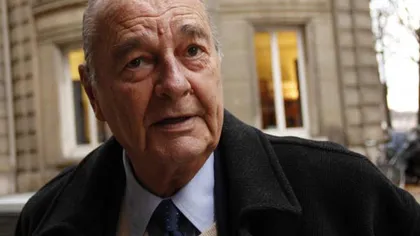 Fostul preşedinte francez Jacques Chirac, spitalizat