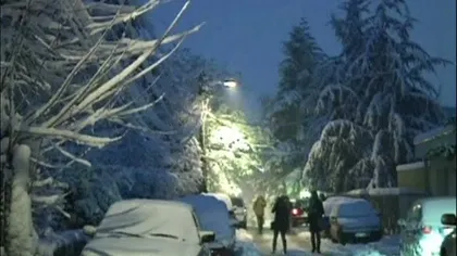 O parte din Slovenia, paralizată de ninsorile abundente: 
