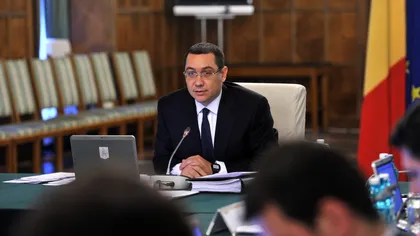 Victor Ponta: Luni, la ora 17.00, anunţ noul Guvern
