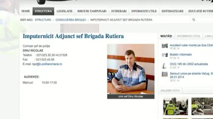 Şef al Poliţiei Rutiere din Bucureşti, ţinut în funcţie deşi a fost declarat INAPT de muncă