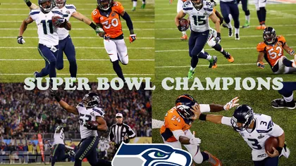 Super Bowl 2014. Seattle Seahawks a câştigat primul trofeu de campioană a NFL din istorie