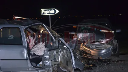 Un mort şi trei răniţi, în urma unui grav accident produs în Buzău