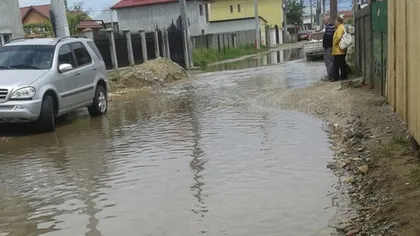 Inundaţii în Craiova: Precipitaţiile din ultima perioadă fac ravagii în sudul ţării