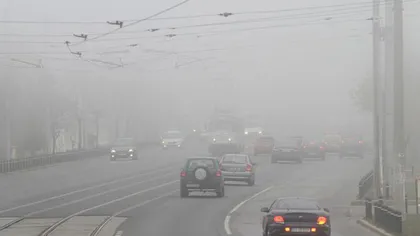 Avertisment pentru şoferi: Ceaţă densă pe A2