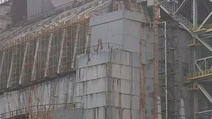 Construcţia noului sarcofag de la Cernobîl a început să prindă contur