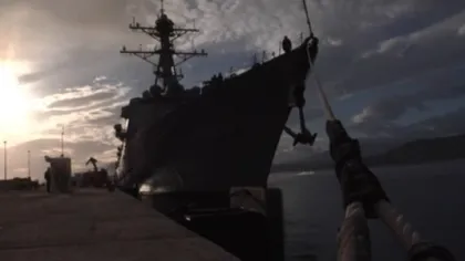 Nava militară în Marea Neagră. Marina americană a trimis un distrugător de rachete ghidate