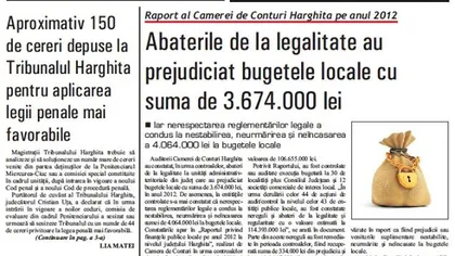 Semnal de ALARMĂ. Harghita ar putea deveni primul judeţ din România fără presă în limba română
