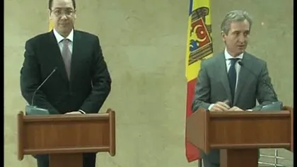 Ponta: Nu vreau să cred că Băsescu l-ar vrea pe Vladimir Voronin la conducerea Moldovei