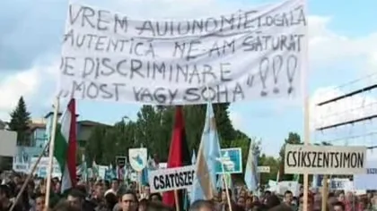 Manifestaţii de Ziua Maghiarilor. Declaraţii SCANDALOASE ale vicepremierului UNGARIEI, la Târgu Secuiesc VIDEO