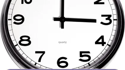 ORA DE VARĂ dă ceasurile înainte duminică, 30 martie: Totul despre ORA DE VARĂ 2014