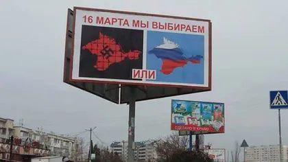 UCRAINA: Referendum în Crimeea. Locuitorii sunt puşi să aleagă între Ucraina NAZISTĂ şi Ucraina RUSĂ