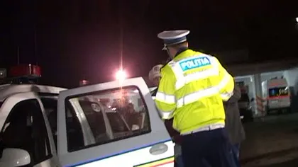 Un şofer agresiv, potolit cu spray lacrimogen de poliţişti VIDEO