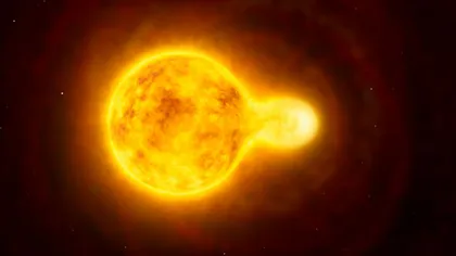 Un monstru spaţial: Astronomii au observat cea mai mare stea galbenă descoperită vreodată VIDEO