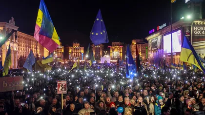 Ucraina: circa 4.000 de manifestanți au cerut la Doneţk revenirea lui Viktor Ianukovici şi ajutorul Rusiei