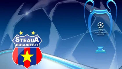 Veste bună de la UEFA pentru Steaua. Anunţ făcut înainte de tragerea la sorţi pentru play-off Liga Campionilor