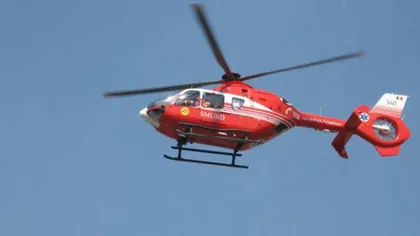 Accident GRAV în Prahova. A fost nevoie de intervenţia unui elicopter SMURD VIDEO