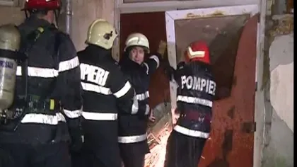 EXPLOZIE într-un bloc din Slobozia. Două persoane au fost rănite VIDEO