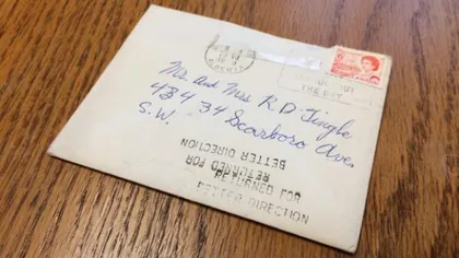 O canadiancă a primit o scrisoare de la sora ei după 45 de ani