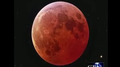 Fenomen spectaculos pe cer: Luna va fi sângerie