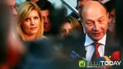 Traian Băsescu şi Elena Udrea s-au ignorat reciproc la inaugurarea unei fabrici