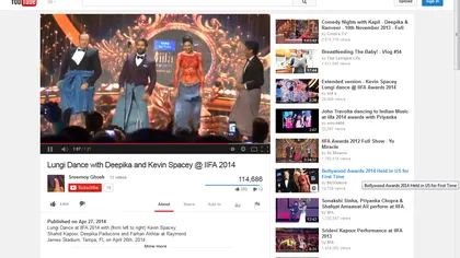 Actorul american Kevin Spacey a dansat pe muzică indiană VIDEO