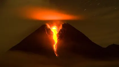 Vulcanul Merapi erupe din nou. Ultima 