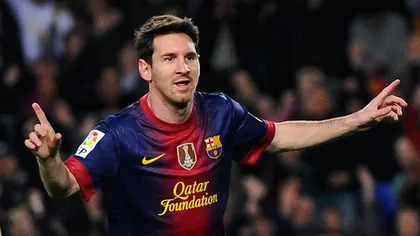 Record ISTORIC pentru Lionel Messi