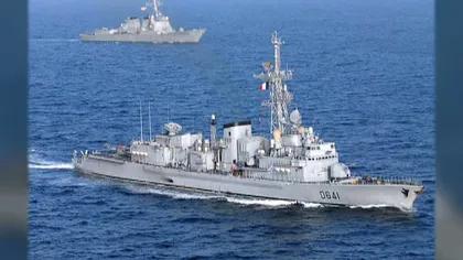O FREGATĂ franceză a NATO ajunge în Marea Neagră VIDEO