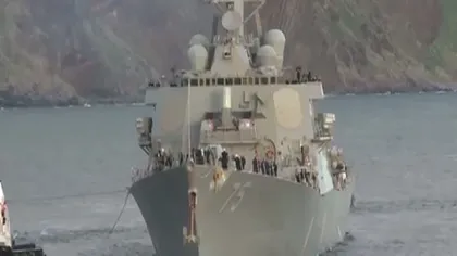 Distrugătorul american USS Doland Cook a ajuns în portul Constanţa