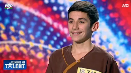 ROMÂNII AU TALENT. Un puşti de 14 ani l-a impresionat pe Mihai Petre. Tatăl său a izbucnit în LACRIMI VIDEO