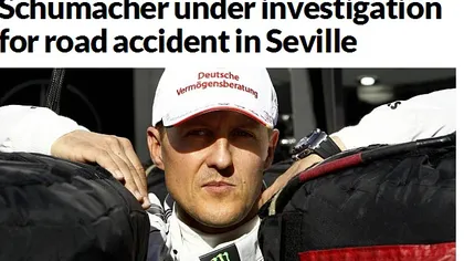 Michael Schumacher, anchetat după accident