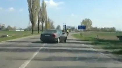 Tarzan de România: Un şofer din Călăraşi pune în pericol toţi participanţii la trafic VIDEO