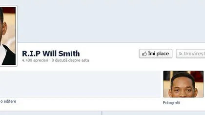 R.I.P Will Smith. Ştirea care a făcut înconjurul lumii