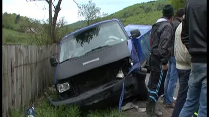 Accident GRAV, cu 7 răniţi, la Braşov. Şoferul vinovat avea permis de mai puţin de o lună VIDEO