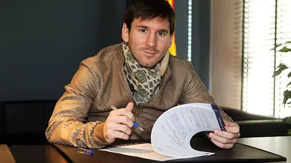 Lionel Messi A SEMNAT! Ăsta este cel mai MARE CONTRACT din ISTORIA FOTBALULUI
