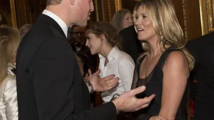 Kate Moss a flirtat cu Prinţul William: În ce ipostaze au fost surprinşi cei doi VIDEO