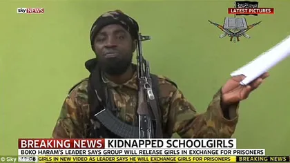 Cele peste 200 de eleve răpite de terorişti din Nigeria apar pentru prima oară într-o înregistrare VIDEO