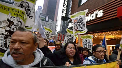 Protest mondial al angajaţilor lanţurilor de restaurante fast-food, pe 15 mai. Şi McDonald's este afectat